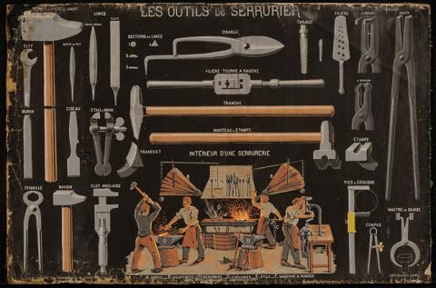 Primera imagen del registro Les outils du Serrurier