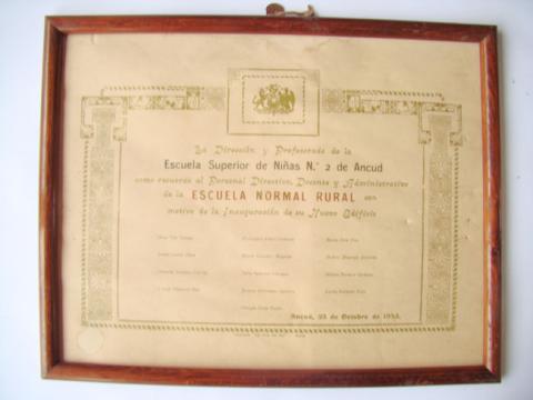 Primera imagen del registro Diploma