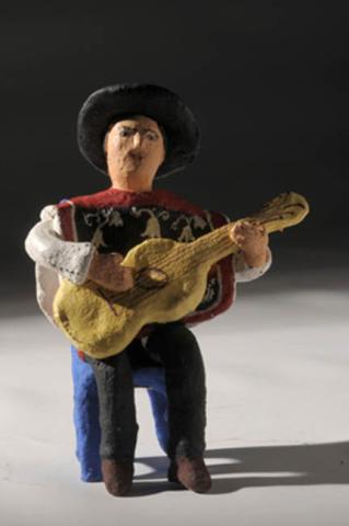 Primera imagen del registro Huaso con guitarra