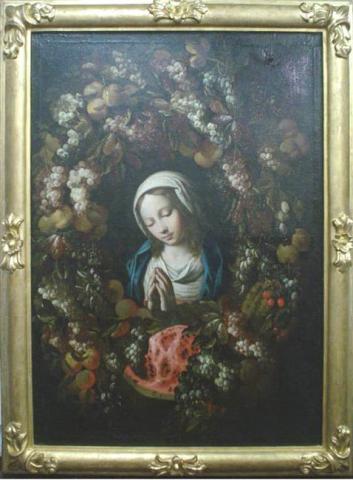 Primera imagen del registro Guirnalda de frutas con la Virgen María