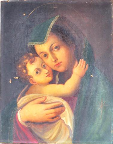 Primera imagen del registro Virgen con el Niño