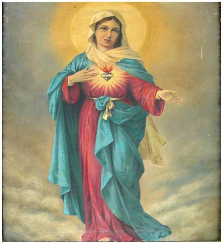 Primera imagen del registro Dulcísimo Inmaculado Corazón de María