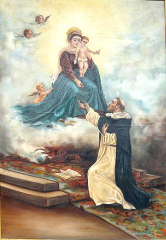 Primera imagen del registro Virgen del Rosario y Santo Domingo
