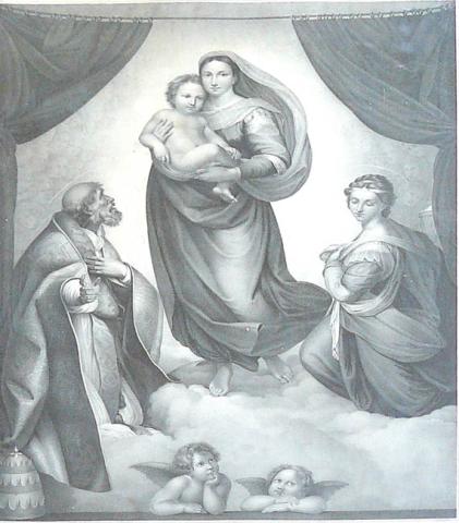 Primera imagen del registro Madonna di S.Sisto di Rafaello