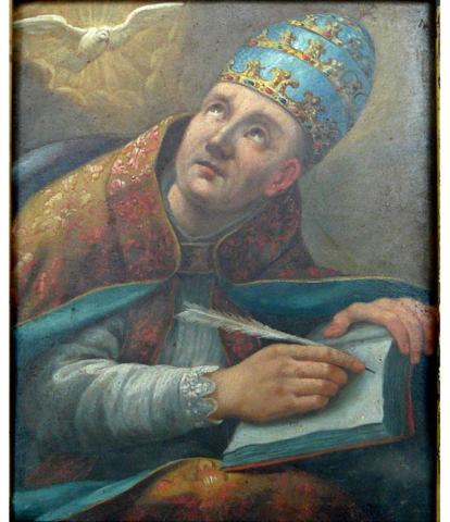 Primera imagen del registro San Gregorio Magno