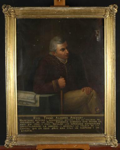 Primera imagen del registro Retrato de Don Tomas Álvarez de Acevedo