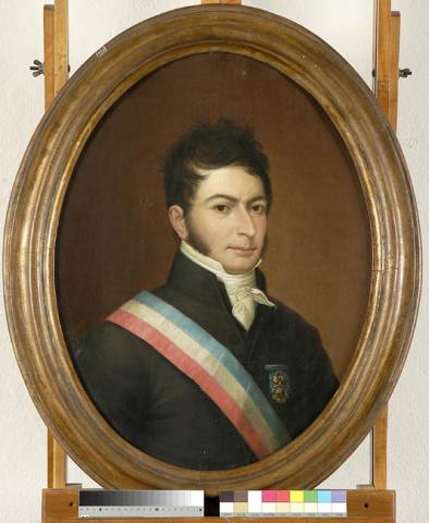 Primera imagen del registro Retrato de Don Juan Agustín Alcalde y Bascuñán