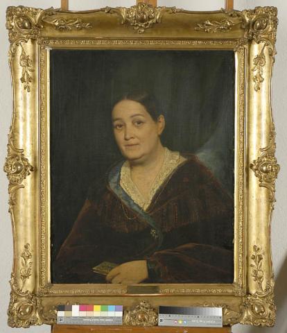 Primera imagen del registro Retrato de Doña Nicolasa Garmendia y Aguirre de Orrego