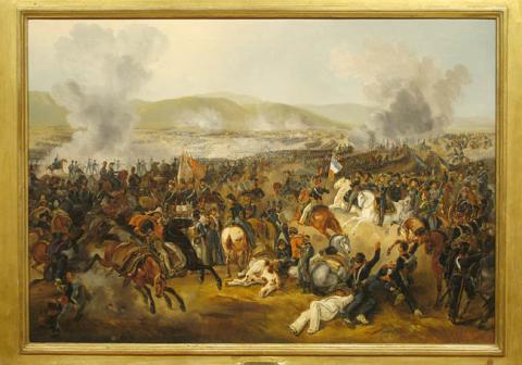 Primera imagen del registro Batalla de Maipú