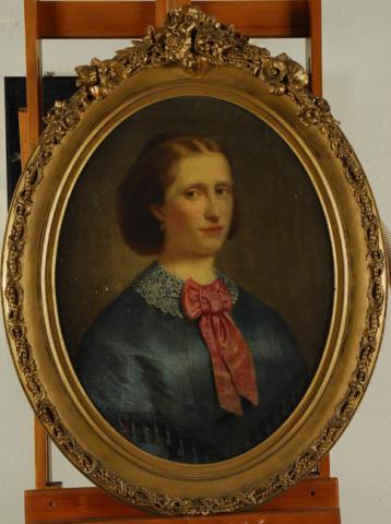 Primera imagen del registro Retrato de Teresa Elizalde Jiménez de Carvallo