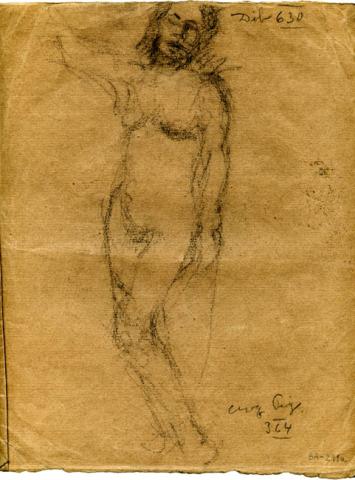 Primera imagen del registro Croquis de figuras femeninas desnudas
