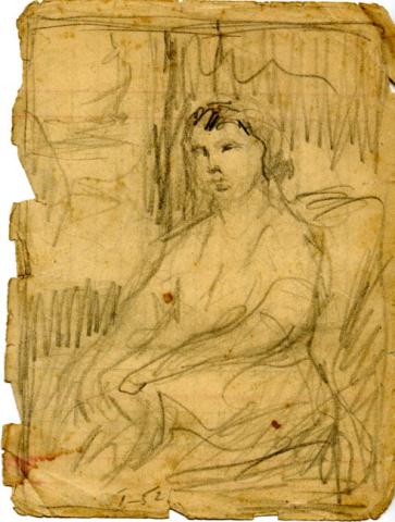 Primera imagen del registro Croquis de figura infantil