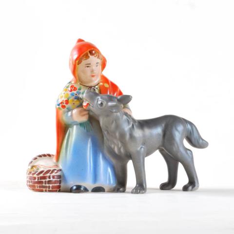 Primera imagen del registro Caperucita roja y el lobo