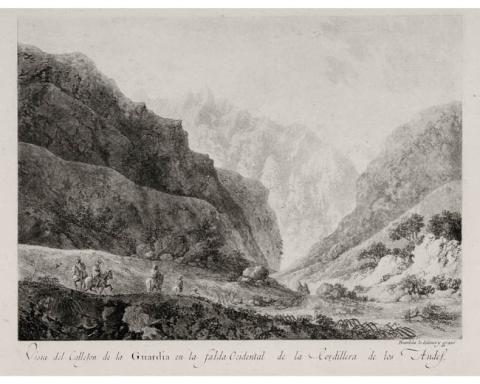 Primera imagen del registro Vista del Callejón de la Guardia en la Falda Oriental de la Cordillera de Los Andes
