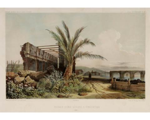 Primera imagen del registro Ruines d'une Eglise a Concepcion (Chili)