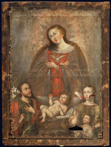 Primera imagen del registro Virgen