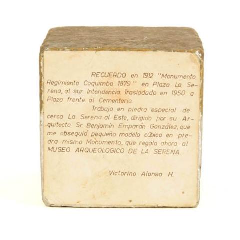 Primera imagen del registro Recuerdo del monumento del Regimiento Coquimbo