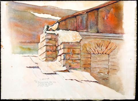 Primera imagen del registro Columnas, templo Jesuita