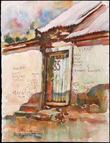 Primera imagen del registro Puerta y muro