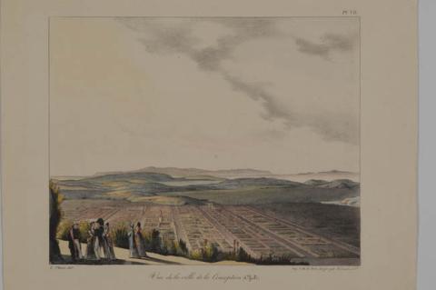 Primera imagen del registro Vue de la Ville de La Conception (Chili)