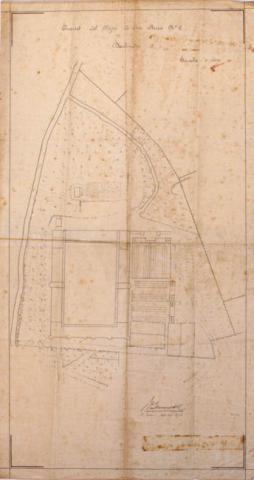Primera imagen del registro Planta arquitectónica del cuartel del regimiento de Artillería Arica N°2