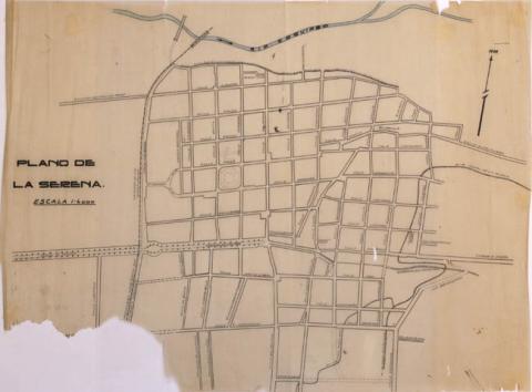 Primera imagen del registro Plano de La Serena