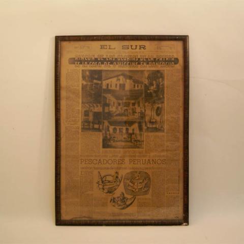 Primera imagen del registro Fragmento Diario El Sur