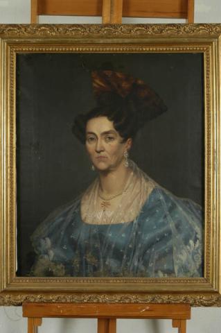 Primera imagen del registro Retrato de una hija de Doña Josefa González Ponce de León