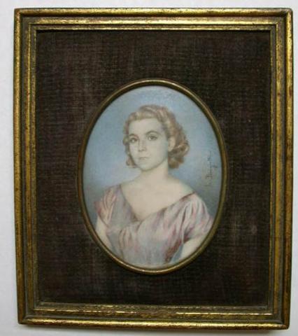 Primera imagen del registro Retrato de Gloria Eyzaguirre Balmaceda