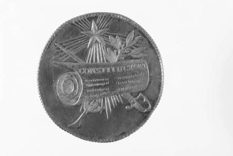 Primera imagen del registro Medalla Conmemorativa a la Jura de la Constitución de 1833