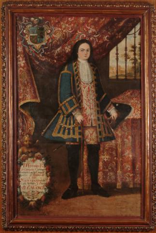 Primera imagen del registro Retrato de Don Fermin Francisco de Ustaríz