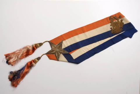 Primera imagen del registro Banda presidencial
