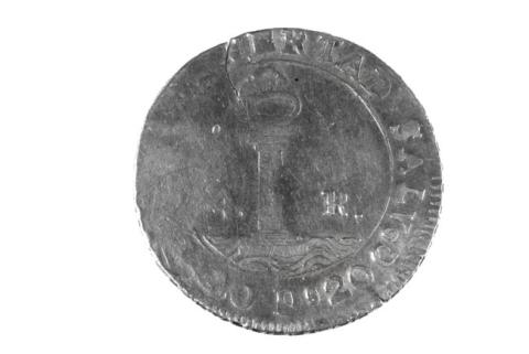 Primera imagen del registro 4 reales de El Salvador