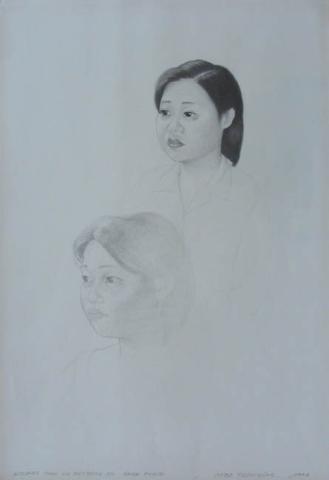 Primera imagen del registro Estudios para un retrato de Grace Kang