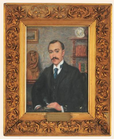Primera imagen del registro Retrato de Benjamín Vicuña Subercaseaux, "Tatín"