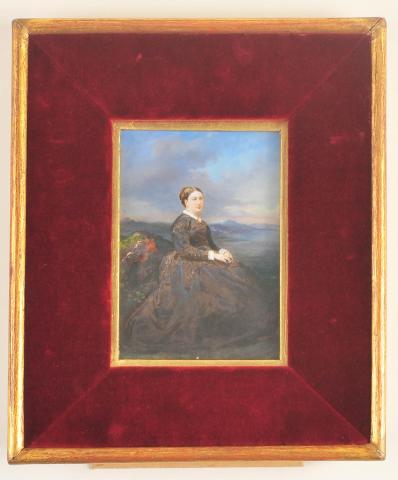 Primera imagen del registro Retrato de Magdalena Vicuña de Subercaseaux