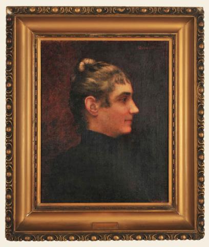 Primera imagen del registro Retrato de Doña Victoria Subercaseaux de Vicuña