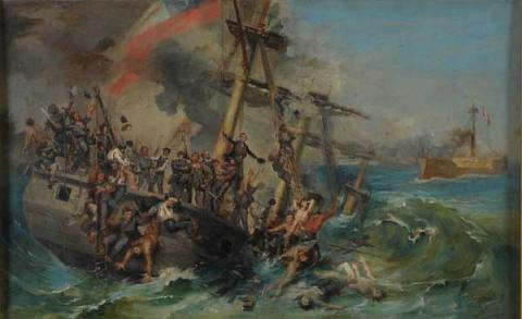 Primera imagen del registro Combate Naval de Iquique