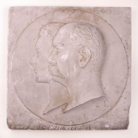 Primera imagen del registro Retrato de Benjamín Vicuña Mackenna y Victoria Subercaseaux