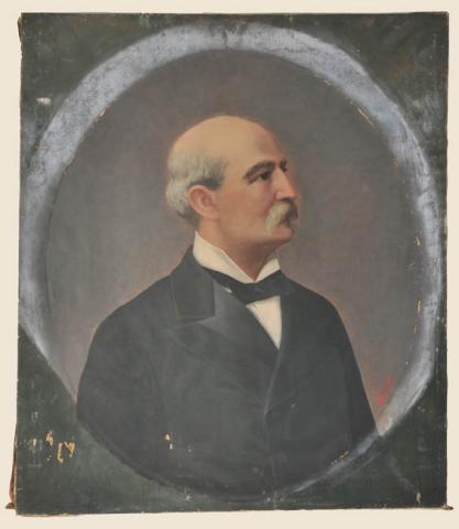Primera imagen del registro Retrato de Don Claudio Vicuña Guerrero