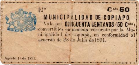 Primera imagen del registro Cincuenta Centavos