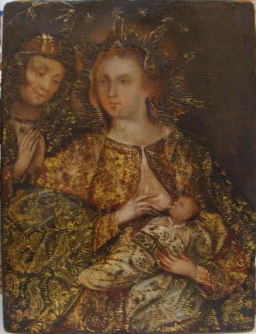 Primera imagen del registro Virgen con el niño y Santa Ana