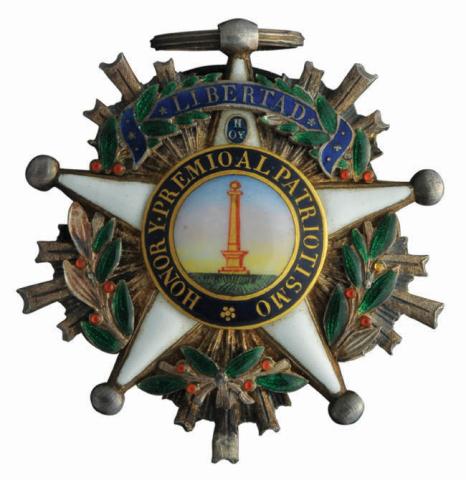 Primera imagen del registro Condecoración de Legión al Mérito