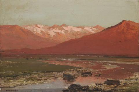 Primera imagen del registro Paisaje en rojo