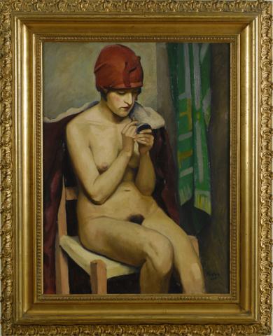 Primera imagen del registro Desnudo en la silla