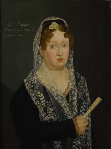 Primera imagen del registro Doña Carmen Vicuña y Larraín