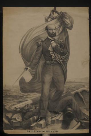 Primera imagen del registro Arturo Prat Chacón, 21 de Mayo de 1879