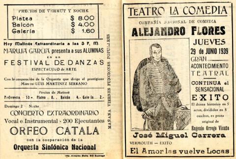 Primera imagen del registro Teatro la comedia