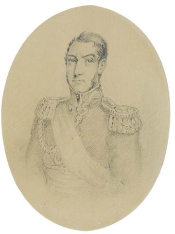 Primera imagen del registro Retrato de Don José de San Martín