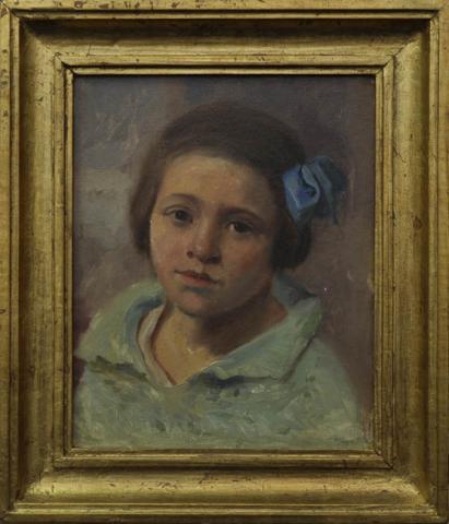Primera imagen del registro Retrato de niña, Eva Vásquez
